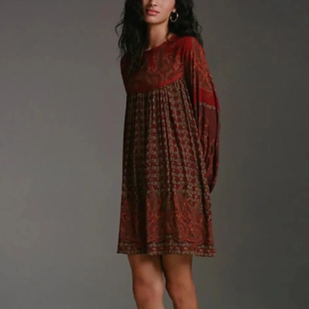 Anthropologie Pinnacle Shruti Sancheti Michaela Tunic Dress in Size XS
